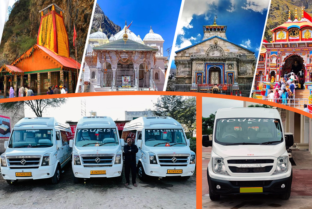 Char Dham Yatra Tour – One by One in a Luxury Tempo Traveller