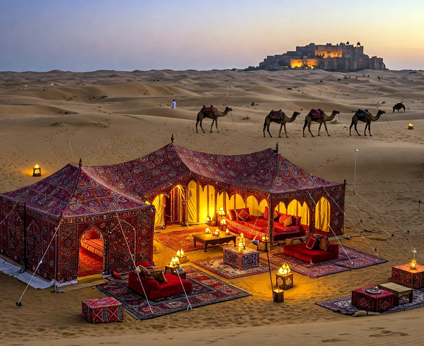 Departure from Jaisalmer 